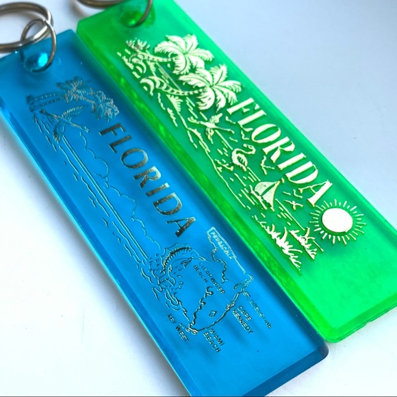 ✨Vintage✨FLORDIA✨MIAMI✨KEY WEST✨Keychains ornament
